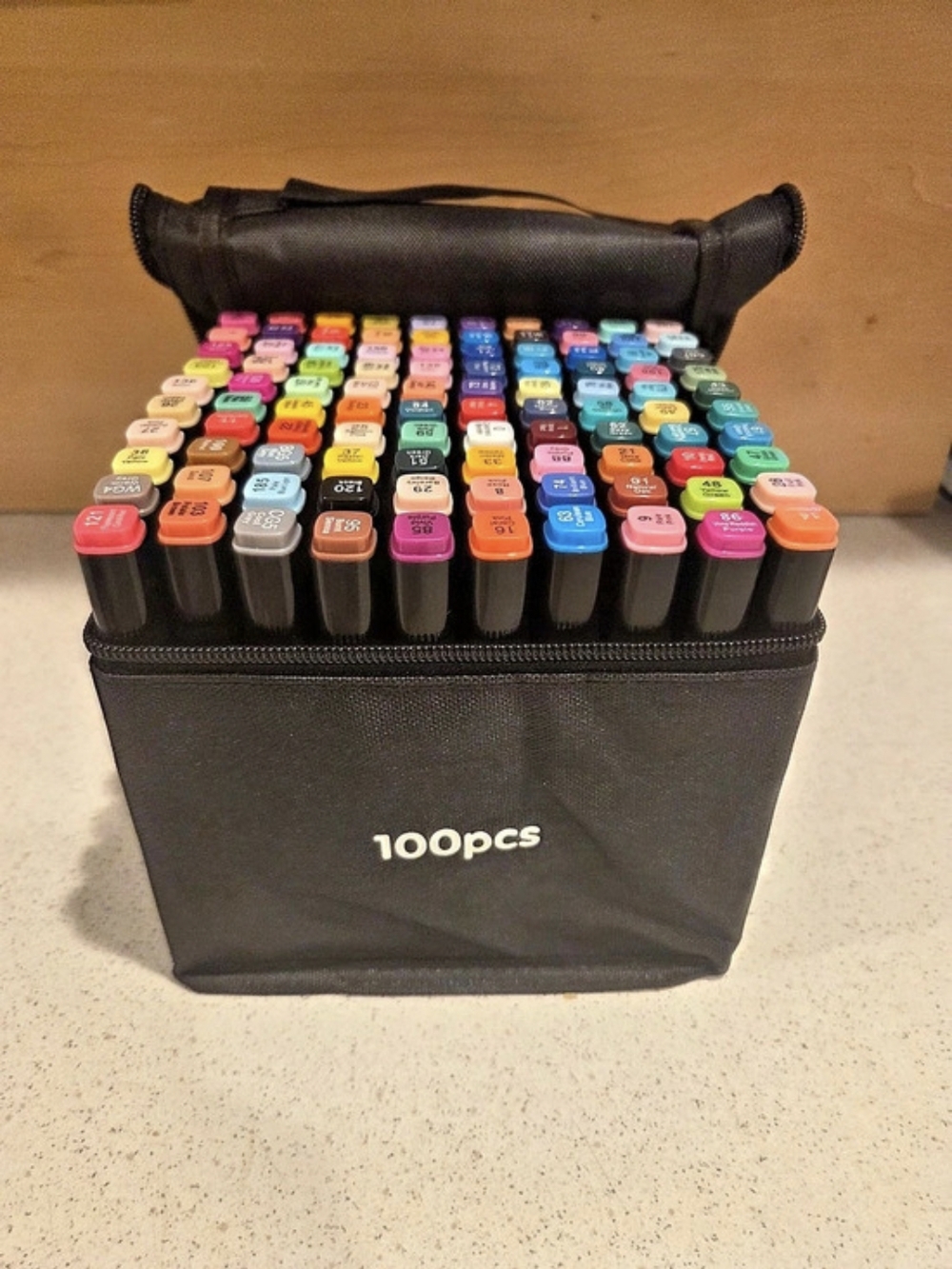 100-Piece Multicolor Marker Set